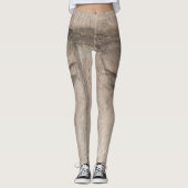 Leggings Âme aux Yeux de Bois (Devant)