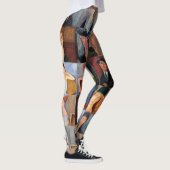 Leggings Amedeo Modigliani - Collage de chefs-d'oeuvre (Droite)