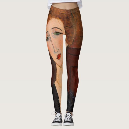 Leggings Amedeo Modigliani - Portrait d'une femme (Devant)