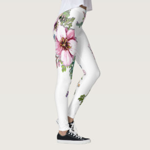Leggings Aménagement des fleurs