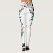 Leggings Aménagement des fleurs (Dos)