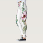 Leggings Aménagement des fleurs (Gauche)