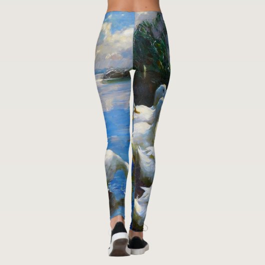 Leggings Américain Pekin Duck-2 (Dos)