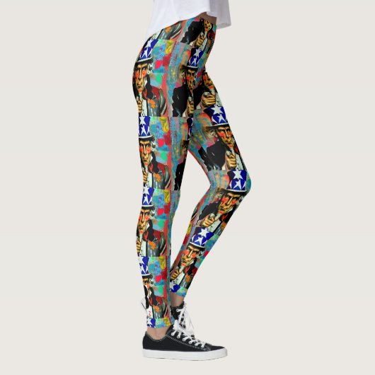 Leggings American Uncle Sam (Droite)