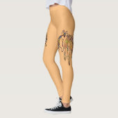 Leggings Amérindien Kokopelli Whale Dreamcatcher 2 (Gauche)
