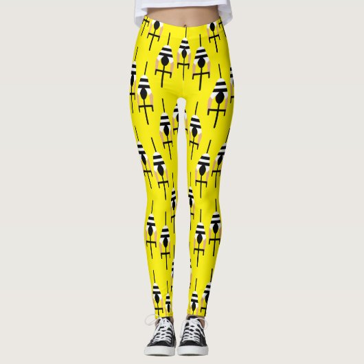Leggings Amérique cycliste (Devant)