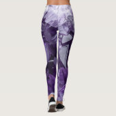 Leggings Amethyst Healing Crystal Cluster (Dos)