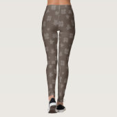 Leggings Amiable Monochrome Moderne Nature Plat (Dos)