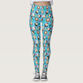 Leggings AMIS™ | Caractère Motif Chibi (Devant)