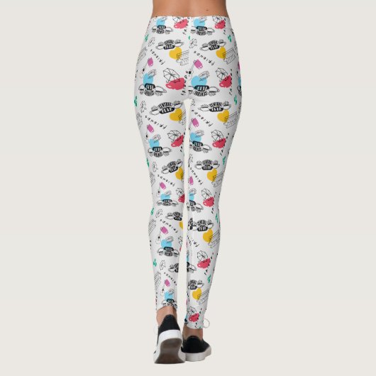 Leggings AMIS™ | Motif d'icône (Dos)