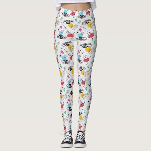 Leggings AMIS™ | Motif d'icône (Devant)