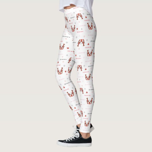Leggings AMIS™ | Vous êtes mon Motif de homard (Gauche)