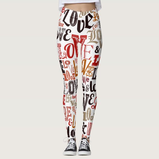 Leggings Amour 1 (Devant)