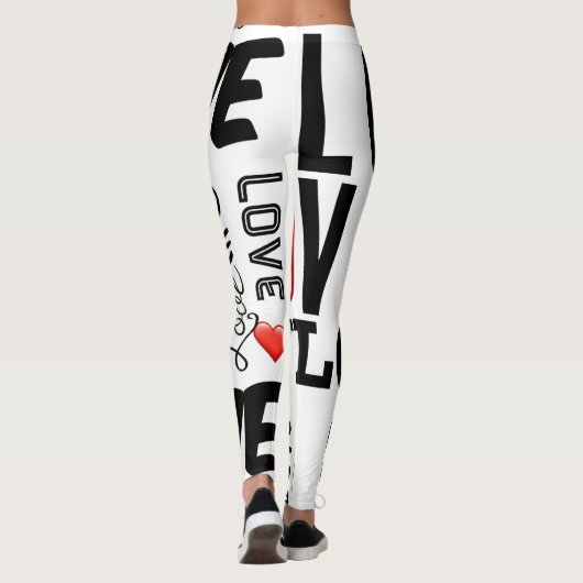 Leggings Amour, Amour, Amour (Dos)
