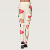 Leggings Amour aux fraises adorable (Dos)