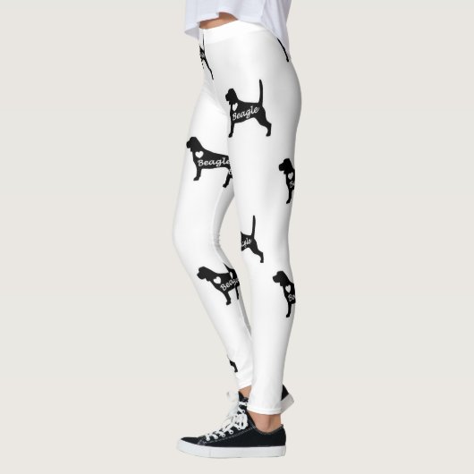 LEGGINGS AMOUR DE BEAGLE (Gauche)