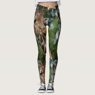 Leggings Amour de la girafe sauvage