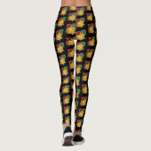 Leggings Amour de pizza d'ananas (Dos)