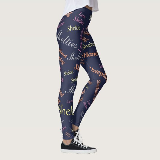 Leggings Amour de Sheltie (Droite)