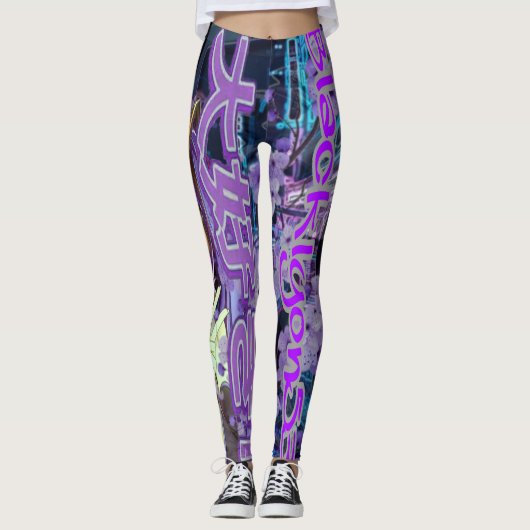 Leggings Amour de velours pour toujours (Devant)