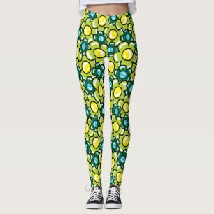 Leggings Amour et fleurs