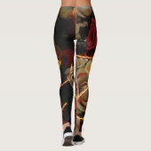 Leggings Amour Et Légendes Roses (Dos)