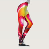 Leggings Amour Étincelle Coeurs Emoji (Droite)