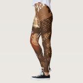 Leggings Amour II de café (Gauche)