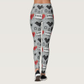 Leggings Amour numérique (Dos)