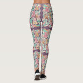 Leggings Amoureux de Bubble Tea (Dos)