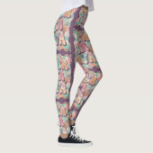 Leggings Amoureux de Bubble Tea (Droite)