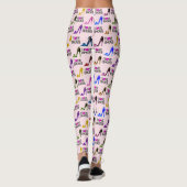 LEGGINGS AMOUREUX DE CHAUSSURES FUNKY ET CHIC (Dos)
