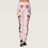Leggings Amoureux de cygnes (Dos)