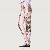 Leggings Amoureux de cygnes (Gauche)