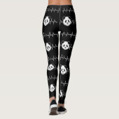 Leggings Amoureux de Panda (Dos)