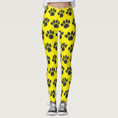 Leggings Amoureux des chiens Amoureux des animaux Empreinte (Devant)
