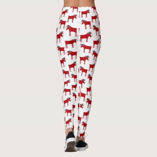 Leggings Amusant vacances Moose (Dos)