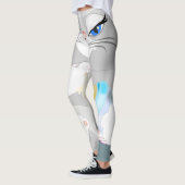 Leggings amusants avec chat (Gauche)