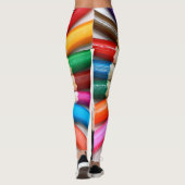 Leggings Amusement coloré de crayon ! (Dos)