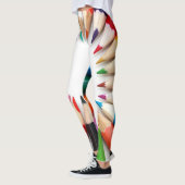 Leggings Amusement coloré de crayon ! (Gauche)