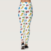Leggings Amusement, conception lumineuse d'animaux de (Dos)