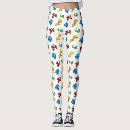 Leggings Amusement, conception lumineuse d'animaux de (Devant)
