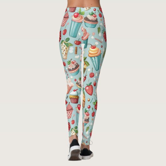 Leggings Amusement de glace (Dos)