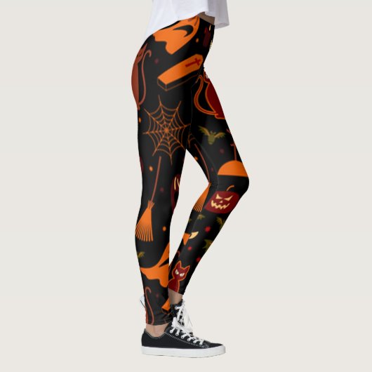 Leggings Amusement d'Halloween effrayant (Droite)
