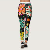 Leggings Amusement floral (Dos)