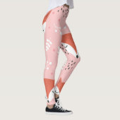 Leggings Amusement Fox : Motif de forêt mignon (Droite)