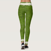 Leggings Amusement mignon de vacances de vert de costume (Dos)
