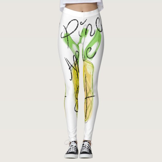 Leggings anananas (Voorkant)