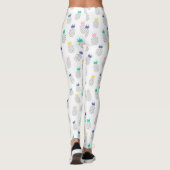 Leggings Ananas abstraits 2 (Dos)