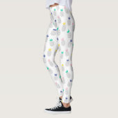 Leggings Ananas abstraits 2 (Gauche)